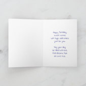 Happy Birthday Nonna | Flowers and Cupcakes Kaart (Binnen)