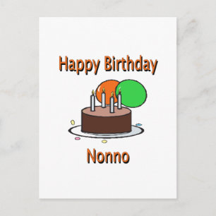 Happy Birthday Nonno Italiaanse opa Birthday Desi Briefkaart