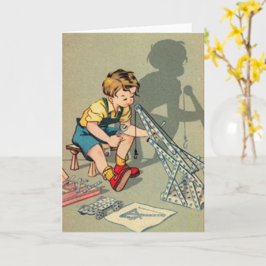 Happy Birthday Note Kaart (Gele Bloem)