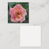 Happy Birthday Note Kaart Notitiekaartje (Voorkant / Achterkant)