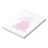 Happy Birthday Notitieblok (Linkerzijde)