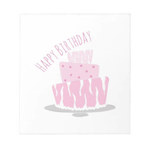 Happy Birthday Notitieblok