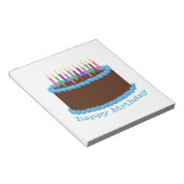 Happy Birthday Notitieblok (Schuin)