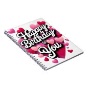 Happy Birthday Notitieboek (Rechterzijde)