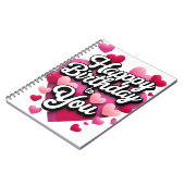 Happy Birthday Notitieboek (Linkerzijde)