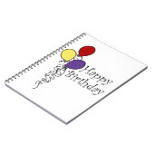 Happy Birthday Notitieboek (Linkerzijde)