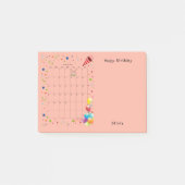 Happy Birthday November 2022 Post-it Nota's Post-it® Notes (Voorkant)