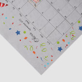 Happy Birthday November 2022 Weefselpapier Tissuepapier (Detail)