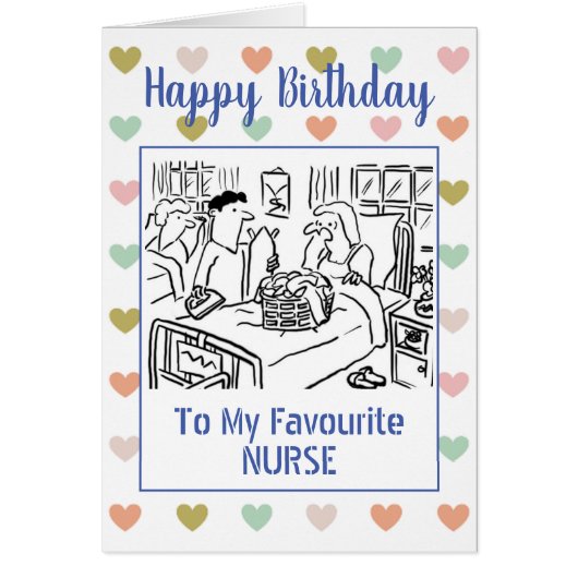 Happy Birthday Nurse (Voorkant)