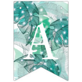 Happy Birthday Oerwoud Animals Vlaggetjes (Derde vlag)