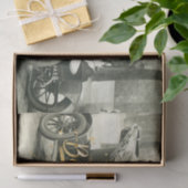 Happy Birthday Old Car en People Tissuepapier (Geschenk)