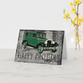 Happy Birthday Old Chap Kaart (Gele Bloem)