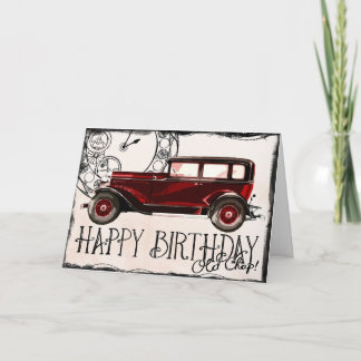 Happy Birthday Old Chap Kaart