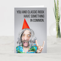 Happy Birthday Old Classic Rock Guy Humor
