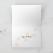 Happy Birthday Old Dog Kaart (Binnen)