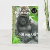 Happy Birthday Old Fart Kaart (Voorkant)