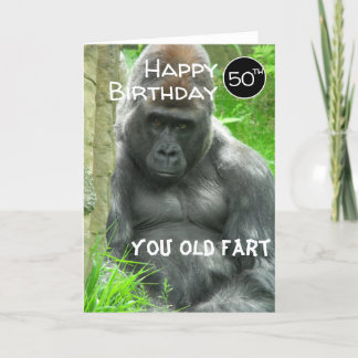 Happy Birthday Old Fart Kaart