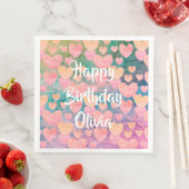 Happy Birthday #Olivia party servetten van DAL (Insitu)