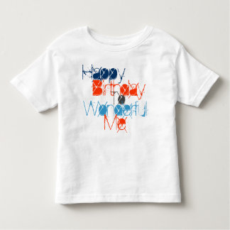 HAPPY BIRTHDAY OM ME TE VERGETEN T-SHIRT