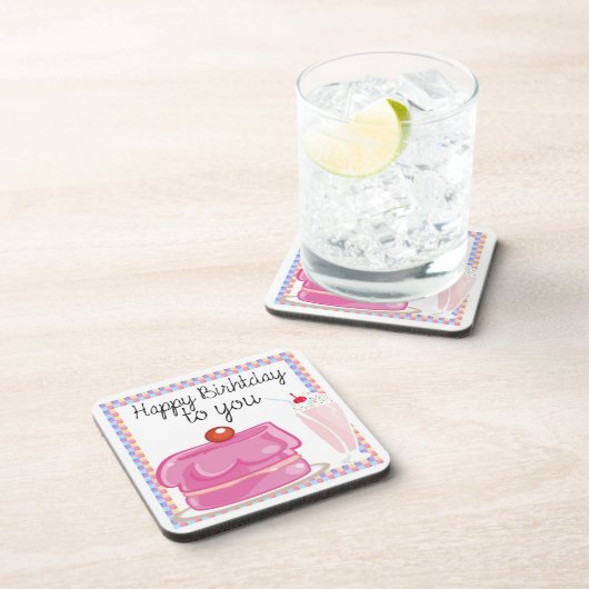 Happy Birthday Onderzetters (Rechterzijde)