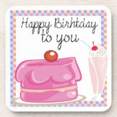 Happy Birthday Onderzetters (Voorkant)