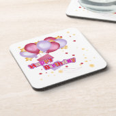 Happy Birthday Onderzetters (Linkerzijde)