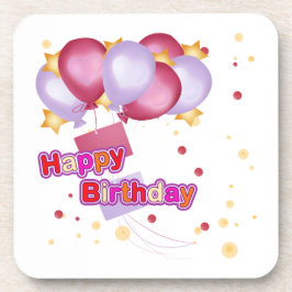 Happy Birthday Onderzetters