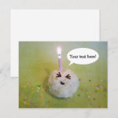 Happy Birthday Onigiri -  Briefkaart (Voorkant / Achterkant)