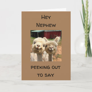 HAPPY *BIRTHDAY* OP MIJN *NEPHEW* KAART