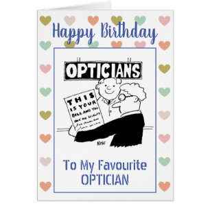 Happy Birthday Optician