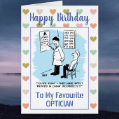Happy Birthday Optician