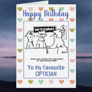 Happy Birthday Optician