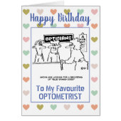 Happy Birthday Optometrist (Voorkant)
