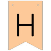 Happy Birthday Oranje Cat Vlaggetjes (Tweede vlag)