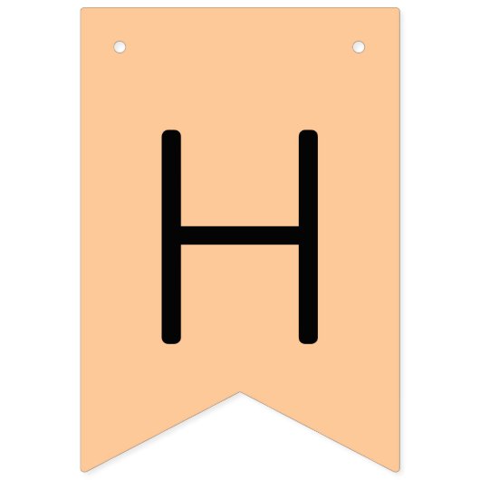 Happy Birthday Oranje Cat Vlaggetjes (Tweede vlag)