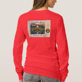 Happy Birthday Oregon Red Shirt (Achterkant)