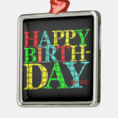 Happy Birthday Ornament (Links)