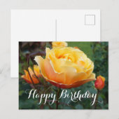 Happy Birthday over Roos #2 Briefkaart (Voorkant / Achterkant)