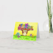 Happy Birthday Owl Greeting Bedankkaart (Voorkant)