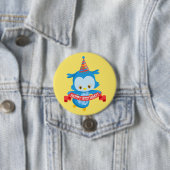 Happy Birthday Owl Ronde Button 7,6 Cm (In situ)