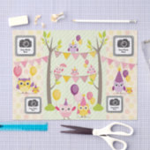 Happy Birthday Owls Tissuepapier (Craft)
