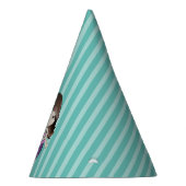 Happy Birthday Paars Mermaid Birthday Pet Feesthoedjes (Rechts)