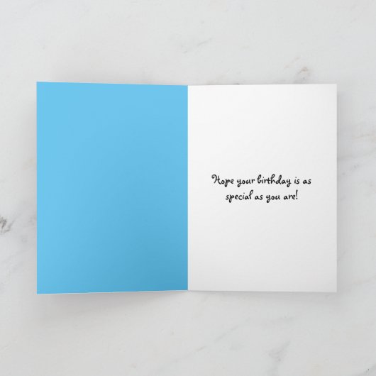 Happy Birthday Panda Kaart (Binnen)