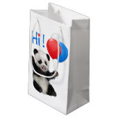 HAPPY BIRTHDAY PANDA KLEIN CADEAUZAKJE (Achterkant Gekanteld)