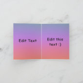 ‘Happy birthday’ panda verjaardags Kaart (Binnen)