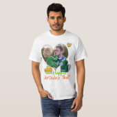 Happy Birthday Pap foto foto-T-shirts T-shirt (Voorkant volledig)