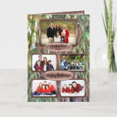 Happy Birthday Pap Foto OAX1 Kaart (Voorkant)