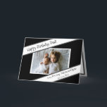 Happy Birthday Pap Persoonlijke foto van Kind Kaart<br><div class="desc">Voeg het afbeelding van je kinderen toe aan deze Happy Birthday Dad-kaart in het aanpassingsgebied.</div>