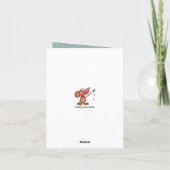 Happy Birthday Pap Vader Barn Owl Holiday Card Feestdagen Kaart (Achterkant)