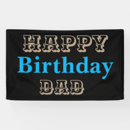 Happy Birthday Pap Western Spandoek
